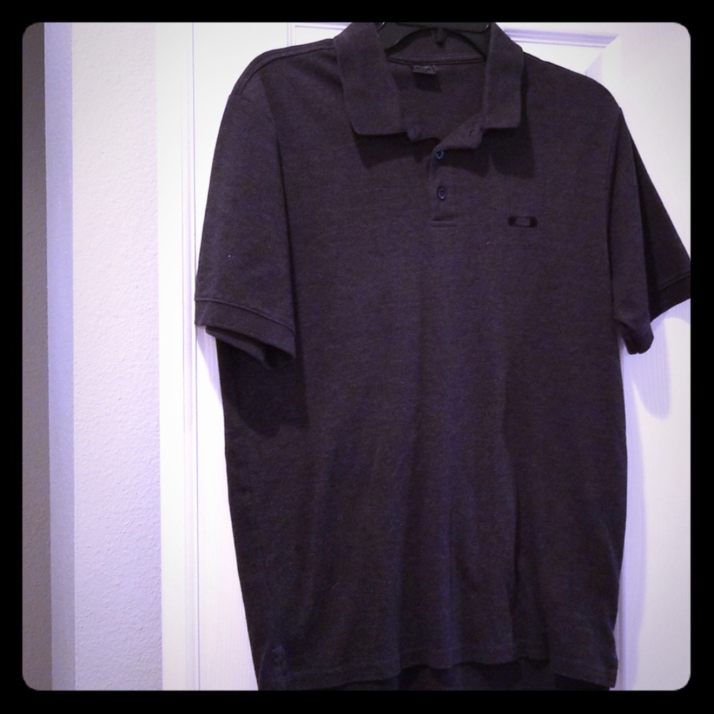 Oakley Dark Charcoal Polo Top